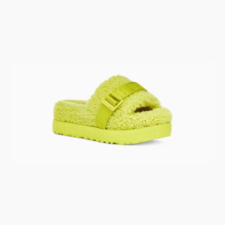 UGG Fluffita - Tøfler Dame - Lyse Gul (NO-L590)